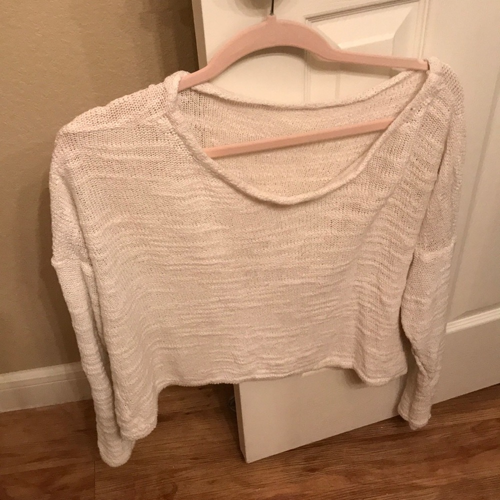 Cream Brandy Melville Sweater